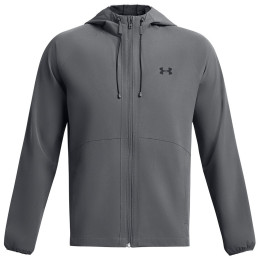 Мъжко пролетно яке Under Armour Stretch Woven Windbreaker сив PitchGray/Black