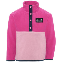 Детски суитшърт Didriksons Monte Kids Half Bu 6 Cactus Pink розов Cactus Pink
