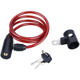 Катинар за велосипед Extol lanko, 6x1000 mm червен Red