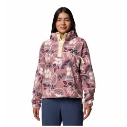 Дамски суитшърт Columbia Helvetia™ II Printed Cropped Half Snap