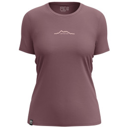 Дамска тениска Ortovox 150 Cool Mountain T-Shirt тъмно лилав/розов Chestnut