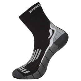 Чорапи Progress Running High Sox черен/сив Black/Gray