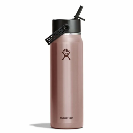 Термос Hydro Flask 32 Oz Lightweight Wide Flex Straw Cap розов Quartz