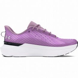 Дамски обувки за бягане Under Armour W Infinite Pro бял/лилав PurpleAce/Black/White