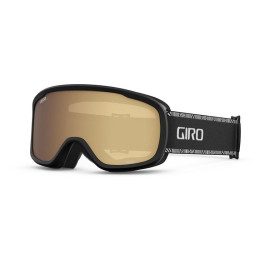 Дамски скиорски очила Giro Moxie черен Black White Chute Amber Gold/Yellow