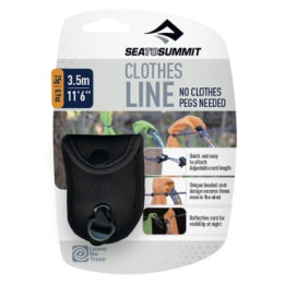 Въже за дрехи Sea to Summit Clothesline 3,5m сив