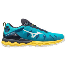 Мъжки обувки Mizuno Wave Daichi 6 син/жълт Scubab/Snowwhite/Sulfur