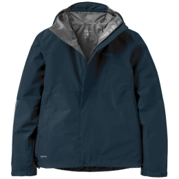 Дамско яке Rab Downpour Jacket Wmns син