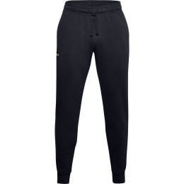 Мъжки анцуг Under Armour Rival Fleece Joggers черен Black//OnyxWhite