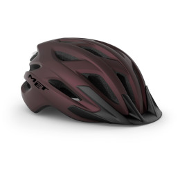 Колоездачна каска MET Crossover винен
