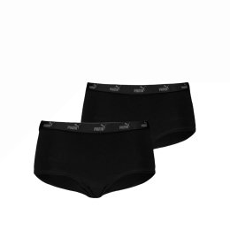 Дамски бикини Puma Elements Cotton Mini Shorts 2P