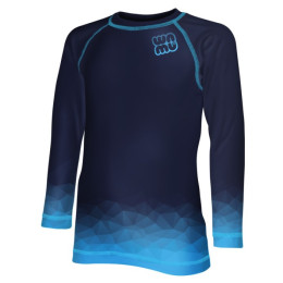 Детска функционална тениска WAMU Mozaika dark blue син