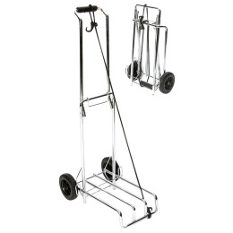 Транспортна количка Bo-Camp Bagage Trolley 40 kg сребърен