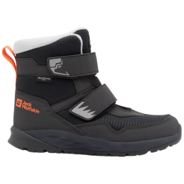Детски зимни ботуши Jack Wolfskin Polar Bear-B Texapore Mid Vc K - Phantom черен phantom