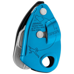 Полуавтоматичен осигурител Petzl GriGri+ син Blue