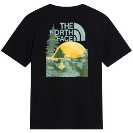 Мъжка тениска The North Face M Pitch A Tent Relaxed Ss Tee черен TNF BLACK