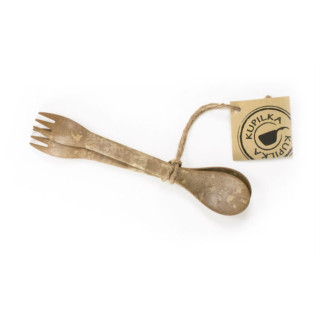 Лъжица и вилица Kupilka Spork 225 кафяв Brown