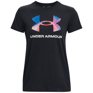 Дамска тениска Under Armour W SPORTSTYLE LOGO SS черен