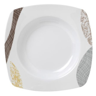 Чиния Brunner Suppenteller/Piatto fondo/Deep plate/Assiette creuse бяла/сива бял