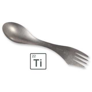 Прибор Light My Fire Spork Titanium сребърен