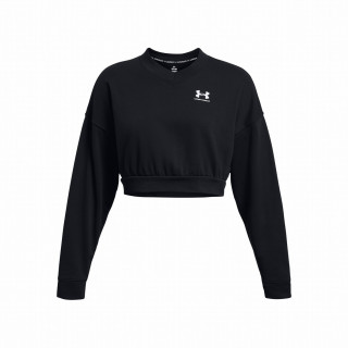 Дамски суитшърт Under Armour Rival Terry OS Crop Crw черен