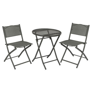 Къмпинг комплект Bo-Camp Bistro Set 3 сив Grey