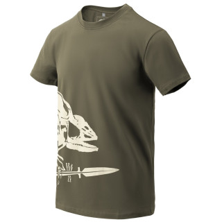 Мъжка тениска Helikon-Tex T-Shirt (Full Body Skeleton) зелен Olive Green