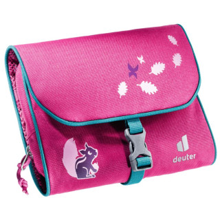 Чанта за тоалетни принадлежности Deuter Wash Bag Kids розов/зелен Magenta