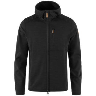 Мъжки суитшърт Fjällräven Keb Fleece Hoodie черен