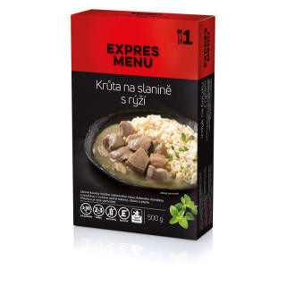 Готова храна Expres menu Krůta na slanině s rýží KM