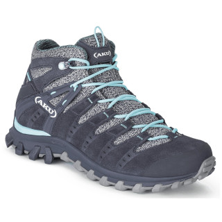 Дамски обувки Aku Alterra Lite Mid Ws GTX сив/син Anthracite/LightBlue