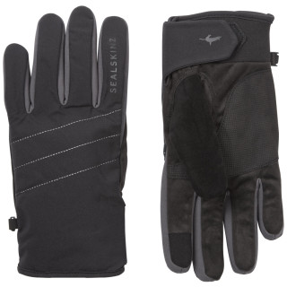 Водонепропускливи ръкавици SealSkinz Lyng черен/сив Black