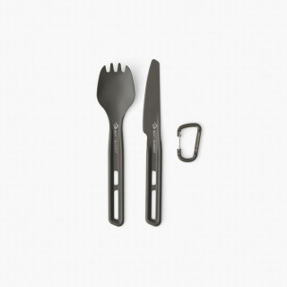 Комплект прибори Sea to Summit Frontier UL Cutlery Set 2 Piece сив