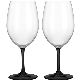 Комплект чаши Brunner Wineglass Thango Black & White бял