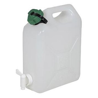 Пластмасова туба Eda jerrycan 5l бял White