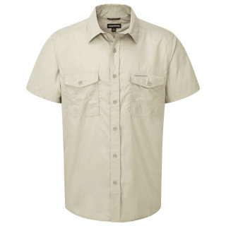 Мъжка риза Craghoppers Kiwi Short Sleeved Shirt бежов