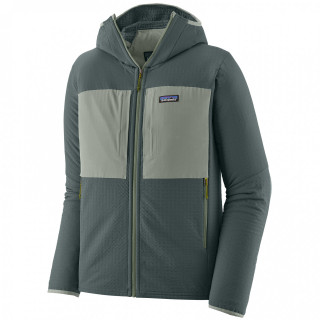 Мъжко софтшел яке Patagonia R2 TechFace Hoody зелен