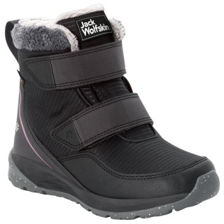 Детски обувки Jack Wolfskin Polar Wolf Texapore Mid Vc K черно/розово