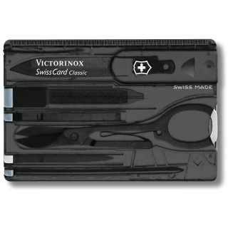 Многофункционална карта Victorinox SwissCard Classic черен