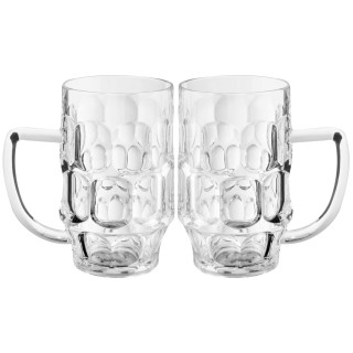 Чаши за бира Brunner Beerglass Classic Set - 2ks прозрачен