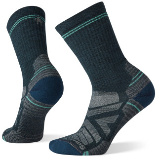 Дамски чорапи Smartwool W Performance Hike Light Cushion Crew зелен TwilightBlue