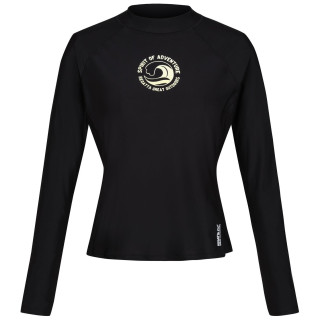 Дамска тениска Regatta Wmn L/S Rash Vest черен