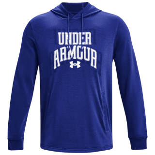 Мъжки суитшърт Under Armour Rival Terry Graphic HD син