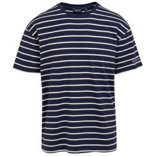 Мъжка тениска Regatta Shorebay Tee II синьо/бял Navy/WhitStr