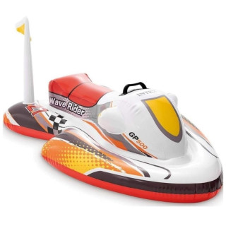 Надуваем скутер Intex Wave Rider RideOn 57520NP оранжев