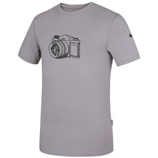 Мъжка тениска Zulu Bambus Picture 210 Short сив grey