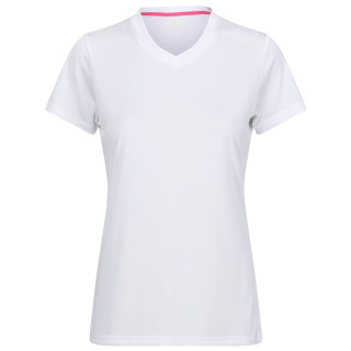 Дамска тениска Regatta Wmn Fingal V-Neck бял