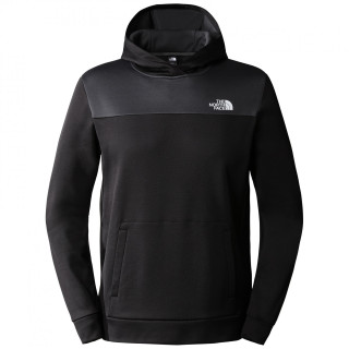 Мъжки суитшърт The North Face Reaxion Fleece P/O Hoodie черен/сив