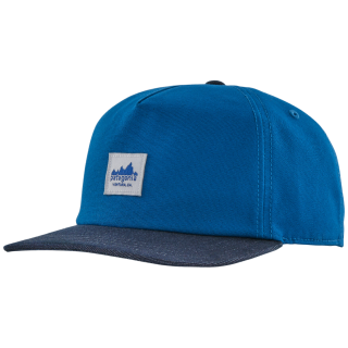 Шапка с козирка Patagonia Range Cap син