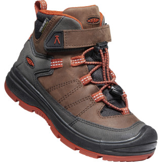 Детски обувки Keen Redwood MID WP C кафяв CoffeeBean/Picante